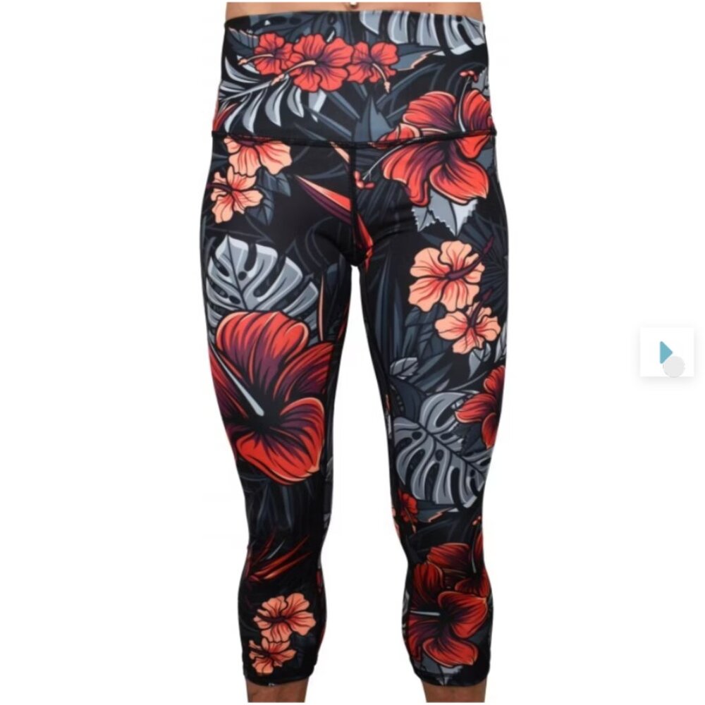 Project X "Firebiscus" Leggings sz S/M